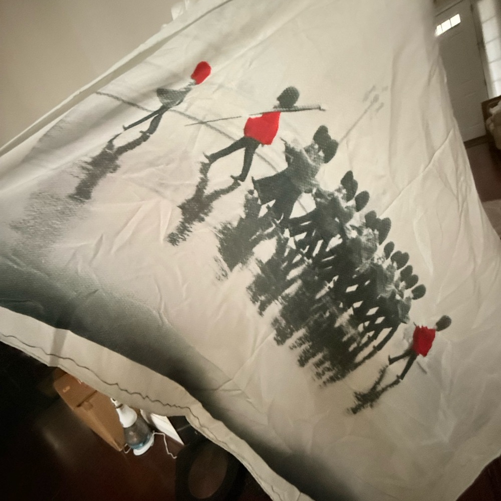 Classical London Ted Baker Soldier Printed Wide Scarf/ Shawl/ Sarong